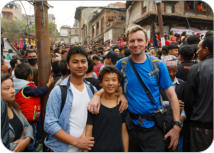 Rabin and Sundar Reunited in Kathmandu